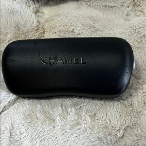 CHANEL Black Glasses Case
